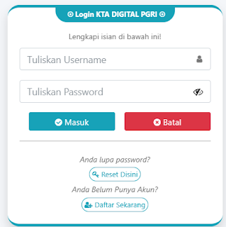 Register PGRI Kayanhulu - Persatuan Guru Republik Indonesia Cabang Kayanhulu